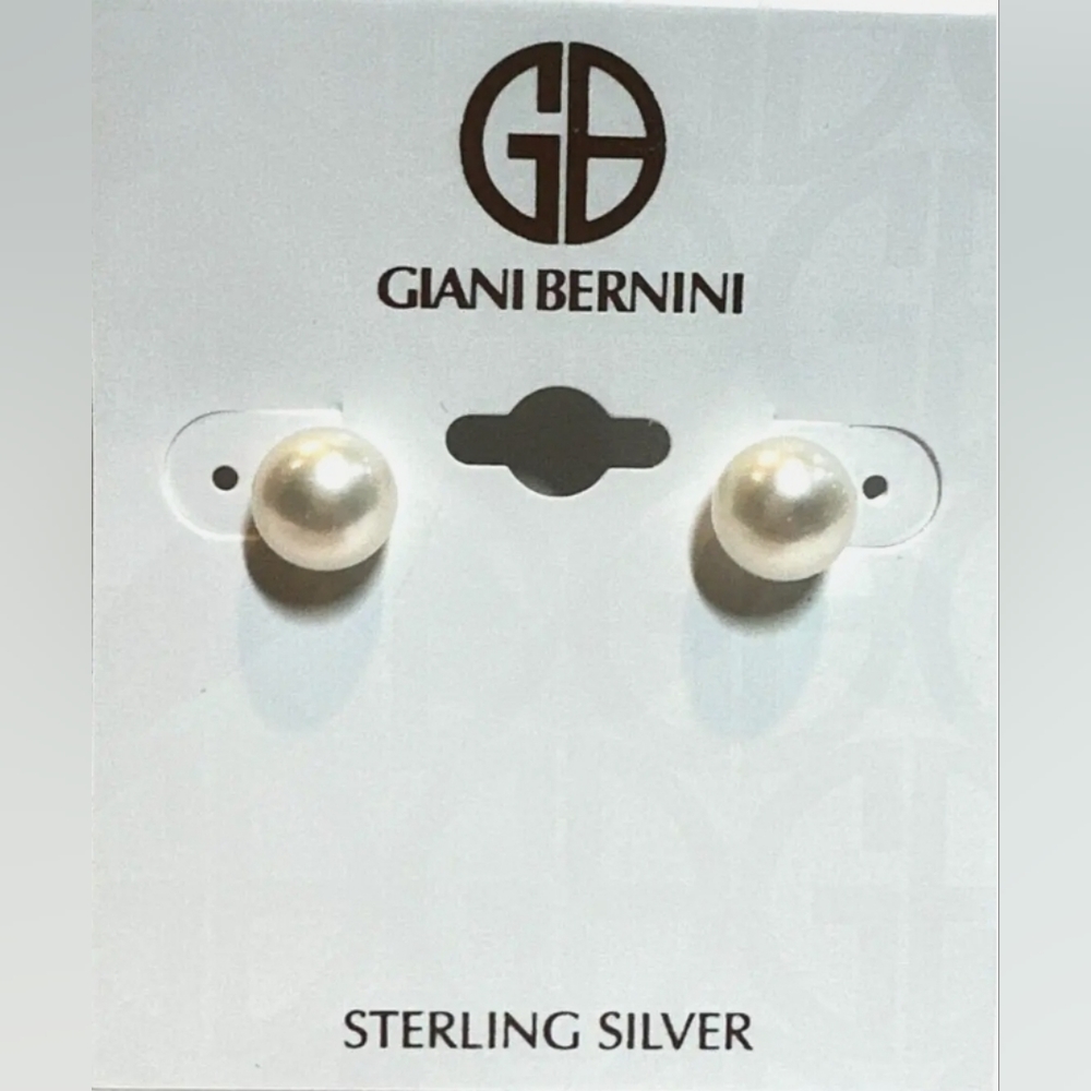 Giani Bernini White Cultured Freshwater Pearl (8-9mm)